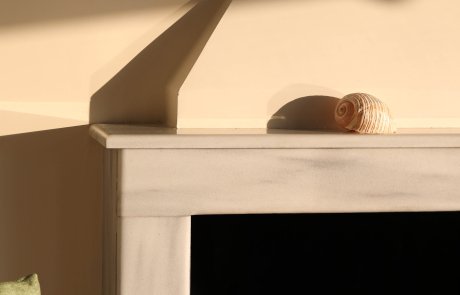 Fireplace Fireplace in the living room.